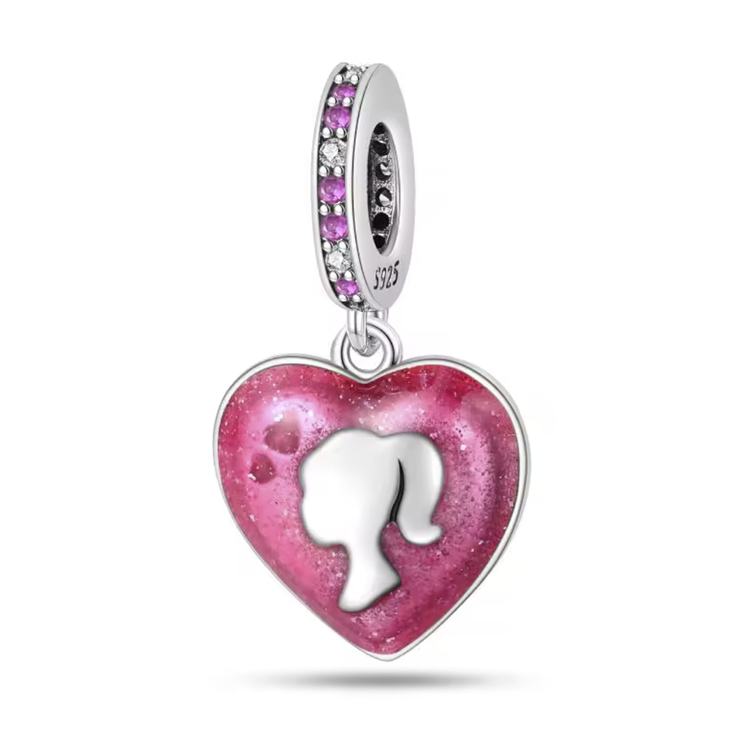 Charm Barbie Love & Glitter