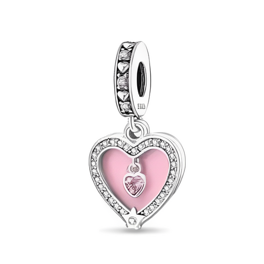 Charm Heart Pink